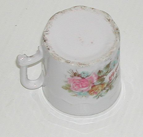 Vintage c. 1910 For A Good Child Porcelain Cup Mug Vintage c. 1910 For A Good Child Porcelain Cup Mug