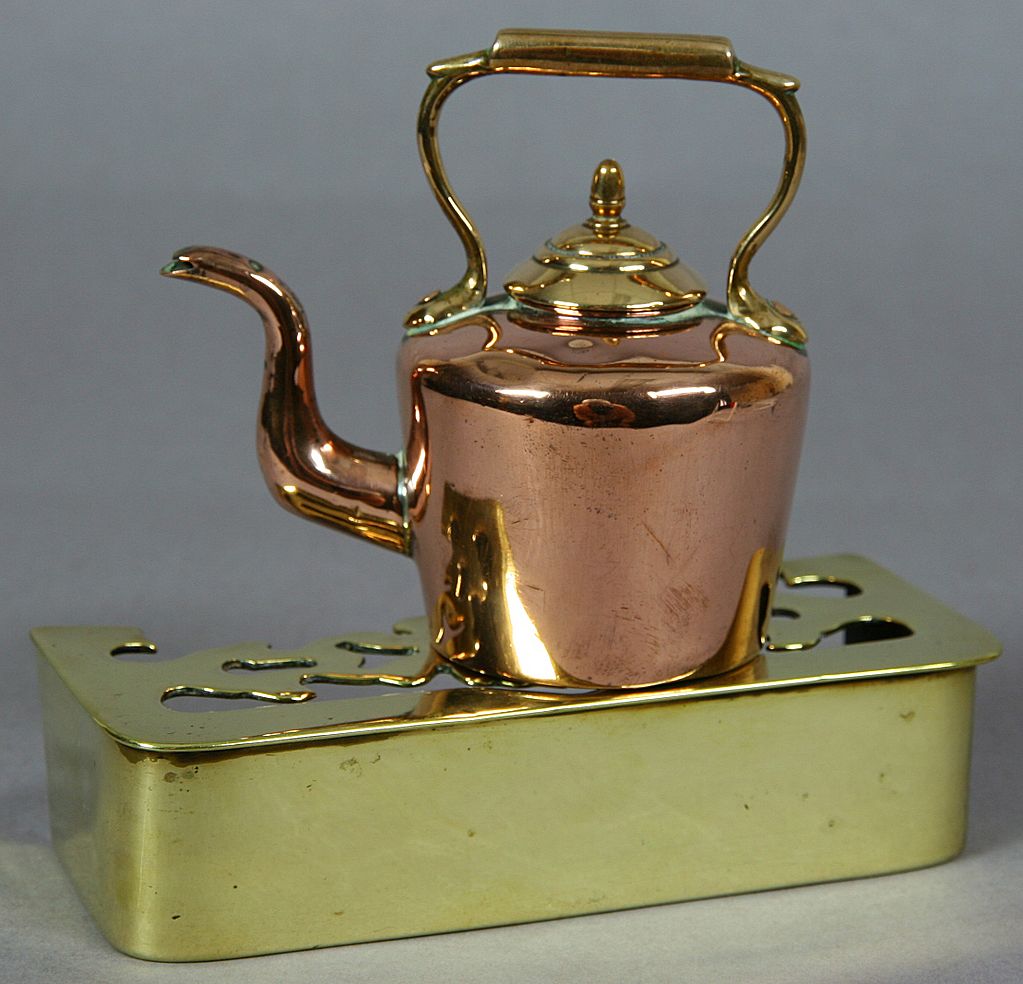 Charming 19th Century Miniature Pierced Brass Fender Charming 19th Century Miniature Pierced Brass Fender