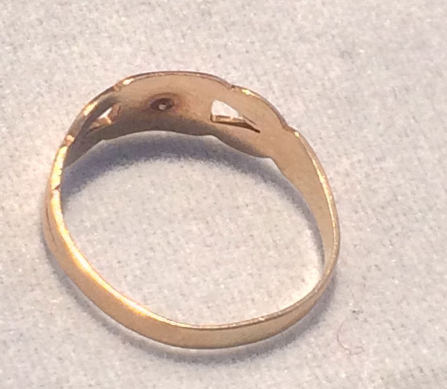 Vintage 10k Karat Gold Baby Ring Vintage 10k Karat Gold Baby Ring