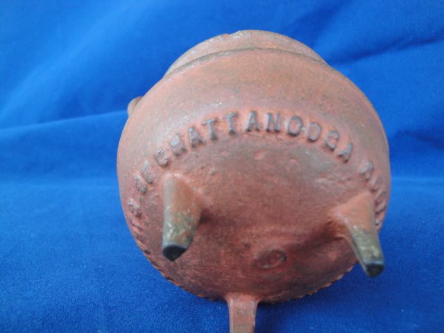 Antique Advertising Cast Iron Chattanooga Roofing and Foundry Co. Early 1900s Antique Advertising Cast Iron Chattanooga Roofing and Foundry Co. Early 1900s