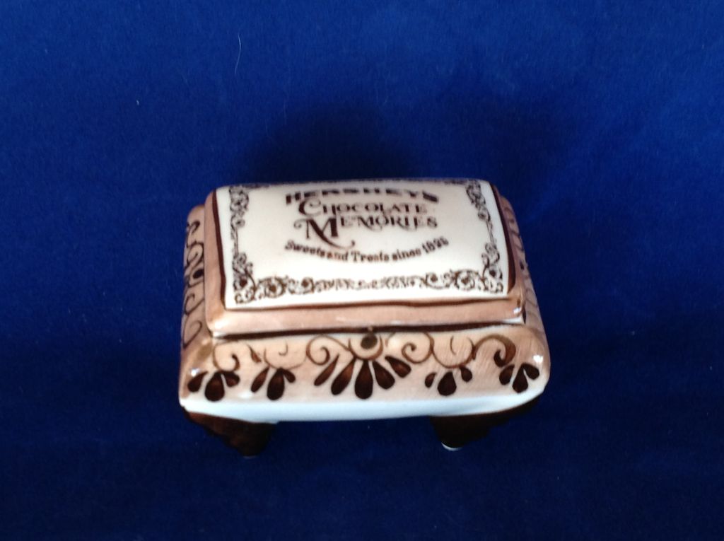 Vintage Hershey's Chocolate Memories Trinket or Ring Box Vintage Hershey's Chocolate Memories Trinket or Ring Box
