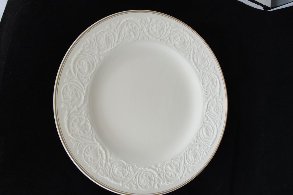 Vintage Wedgwood of Etruria & Barlaston Patrician 13" Ivory Charger or Dinner Plate Vintage Wedgwood of Etruria & Barlaston Patrician 13" Ivory Charger or Dinner Plate