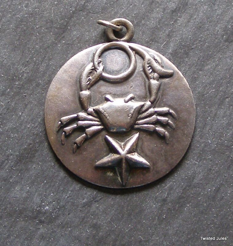 Margot de Taxco Zodiac pendant, Cancer the crab Margot de Taxco Zodiac pendant, Cancer the crab