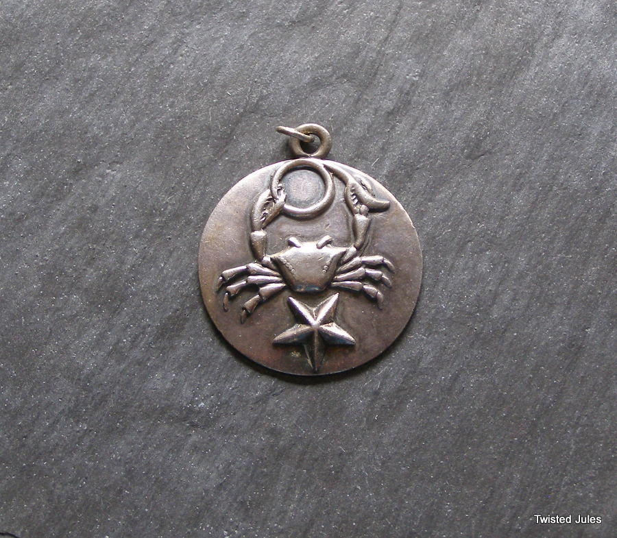 Margot de Taxco Zodiac pendant, Cancer the crab Margot de Taxco Zodiac pendant, Cancer the crab
