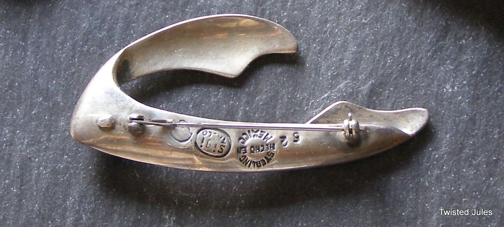 Sigi Pineda Sterling Fish brooch vintage Sigi Pineda Sterling Fish brooch vintage