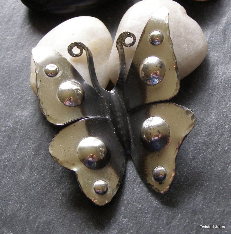 Francisco Rebajes Sterling Silver Butterfly Brooch, Vintage Francisco Rebajes Sterling Silver Butterfly Brooch, Vintage