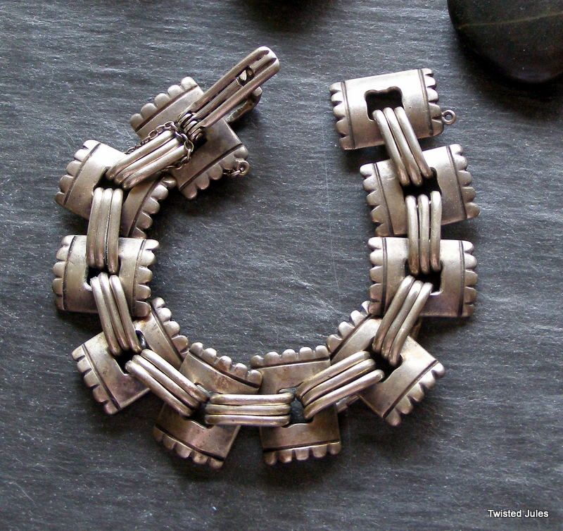 Hector Aguilar Coro Mexico Sterling Silver Bracelet Hector Aguilar Coro Mexico Sterling Silver Bracelet