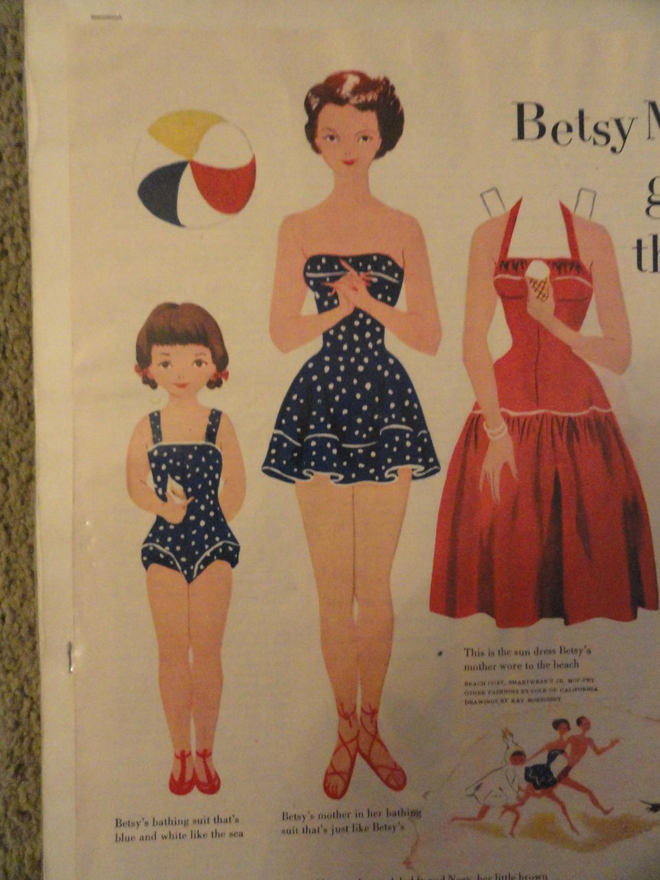 1951 Betsy McCall Paper Dolls 1951 Betsy McCall Paper Dolls