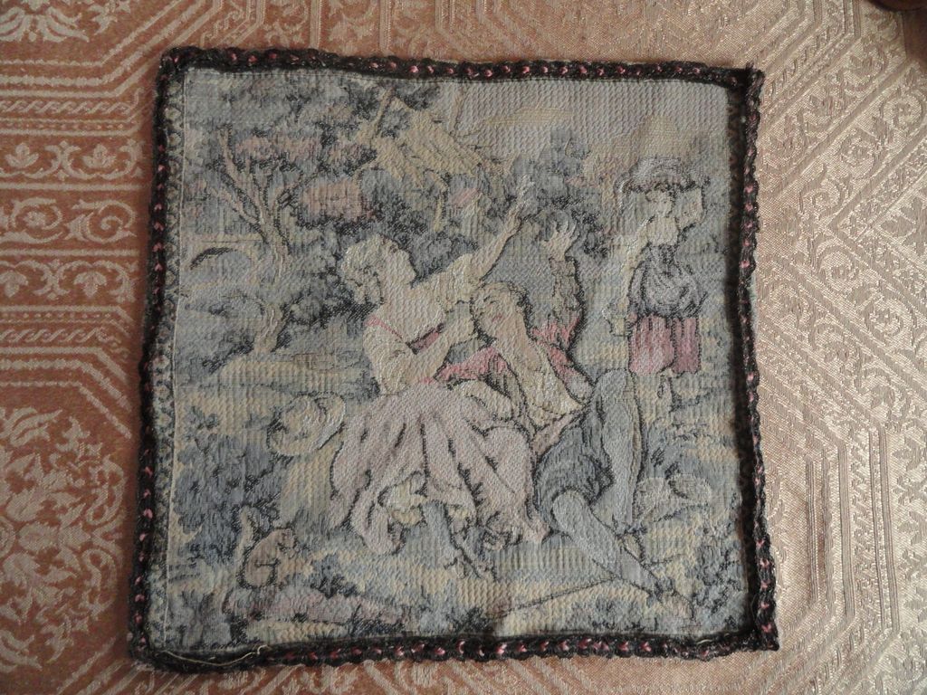 Pastoral Setting Doll-sized Tapestry Pastoral Setting Doll-sized Tapestry