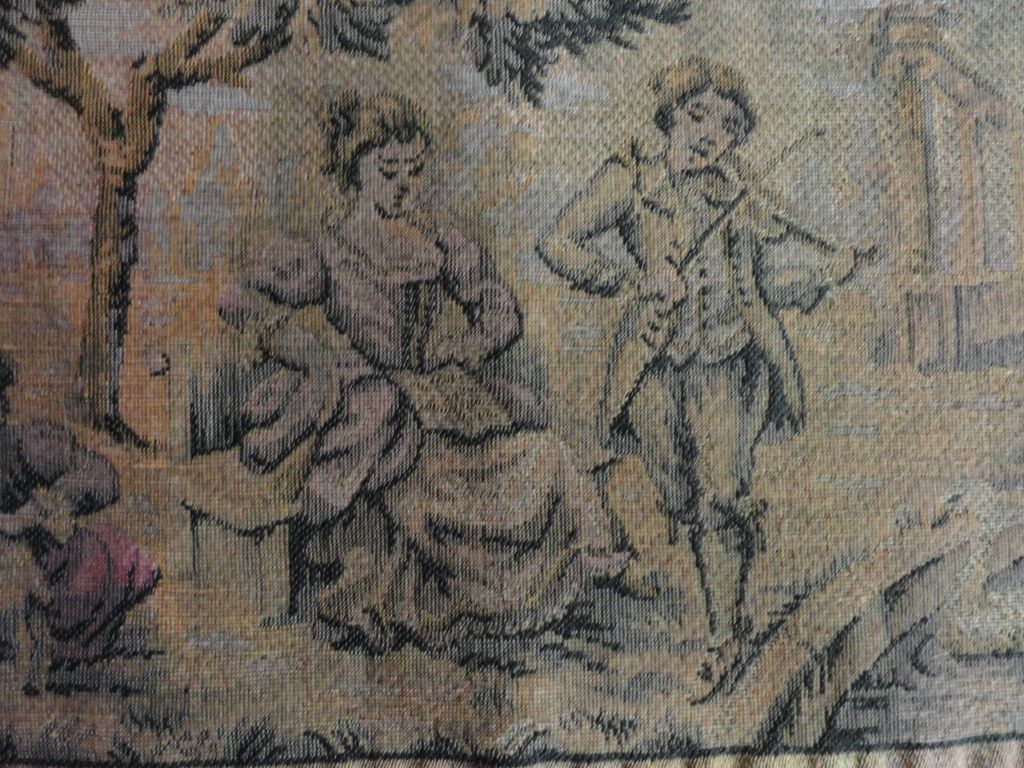Lovely Doll-size Tapestry – Made in France Lovely Doll-size Tapestry – Made in France