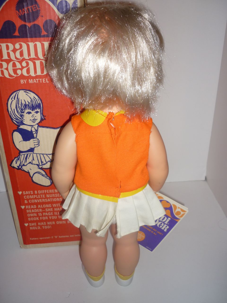 1967-69 Mattel Randi Reader Doll -Unplayed with- Original box 1967-69 Mattel Randi Reader Doll -Unplayed with- Original box
