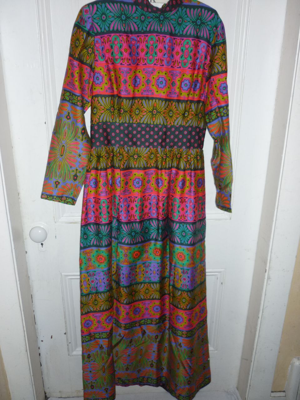~Alex Colman California~ Designer- Long Dress-Early 1970's -Boho Chic ~Alex Colman California~ Designer- Long Dress-Early 1970's -Boho Chic
