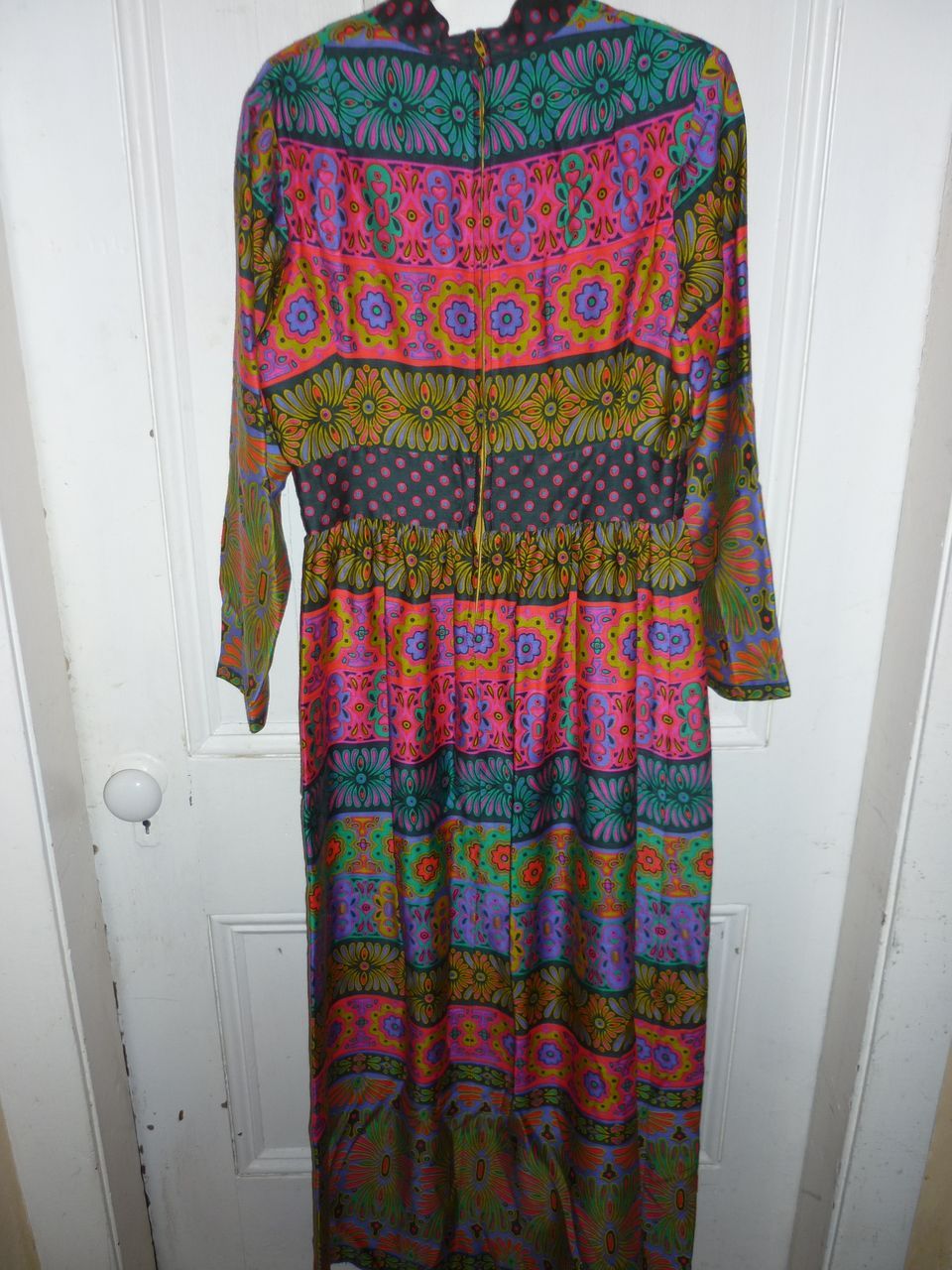 ~Alex Colman California~ Designer- Long Dress-Early 1970's -Boho Chic ~Alex Colman California~ Designer- Long Dress-Early 1970's -Boho Chic