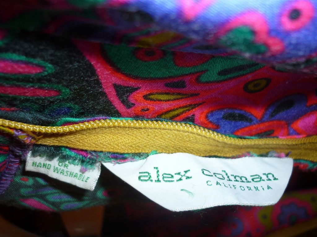 ~Alex Colman California~ Designer- Long Dress-Early 1970's -Boho Chic ~Alex Colman California~ Designer- Long Dress-Early 1970's -Boho Chic