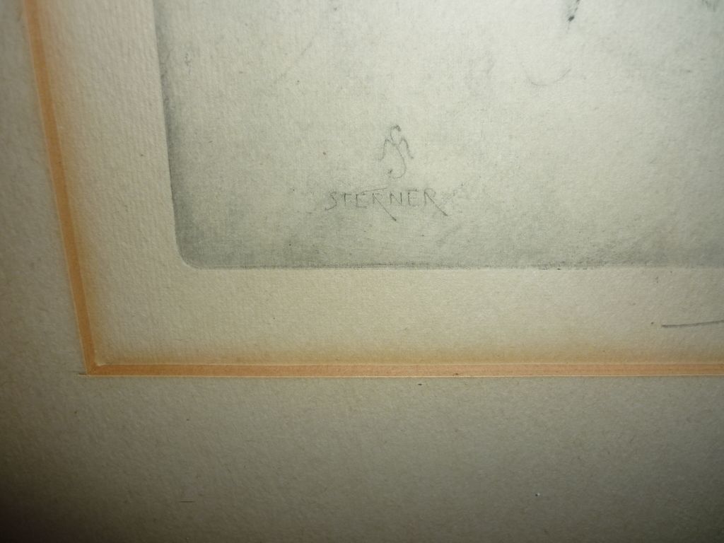 Albert Sterner Lithograph -KUNO- German Shepherd Albert Sterner Lithograph -KUNO- German Shepherd