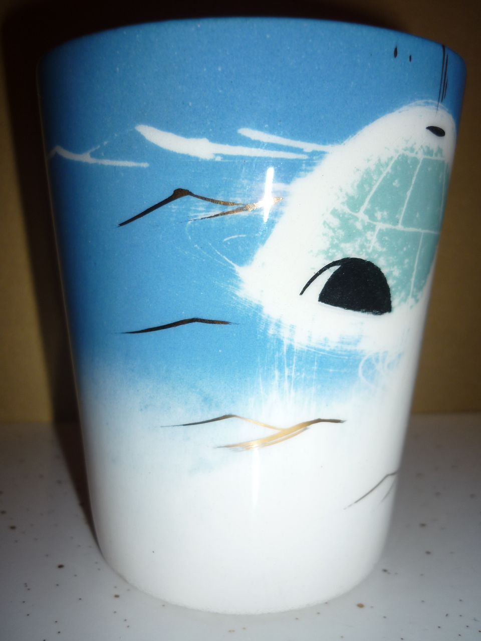 Matthew Adams -Alaska Series Pottery- CUP ~Igloos~ 1950's-1960's Matthew Adams -Alaska Series Pottery- CUP ~Igloos~ 1950's-1960's