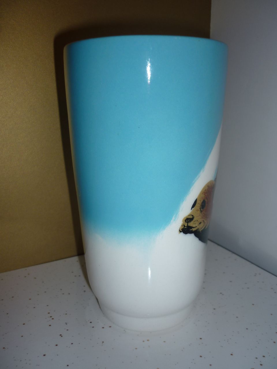 Matthew Adams ~Alaska Series-Vase- Seal- Signed & Numbered Piece- Mid-Mod Matthew Adams ~Alaska Series-Vase- Seal- Signed & Numbered Piece- Mid-Mod