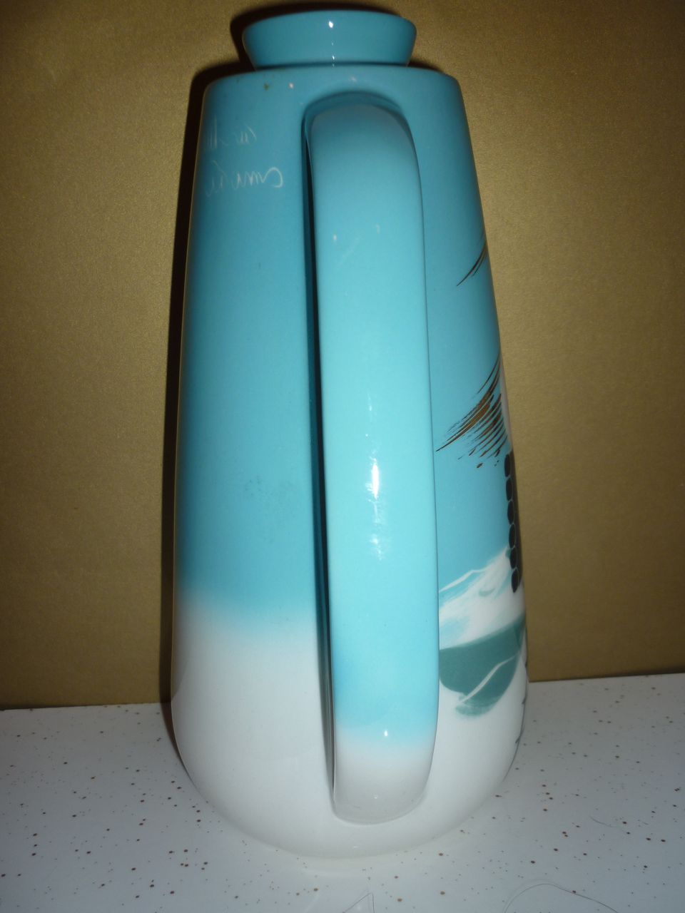 Matthew Adams ~Alaska Series-Cabin~ Coffee Pot-HTF! Signed & Numbered Mid-Mod Matthew Adams ~Alaska Series-Cabin~ Coffee Pot-HTF! Signed & Numbered Mid-Mod