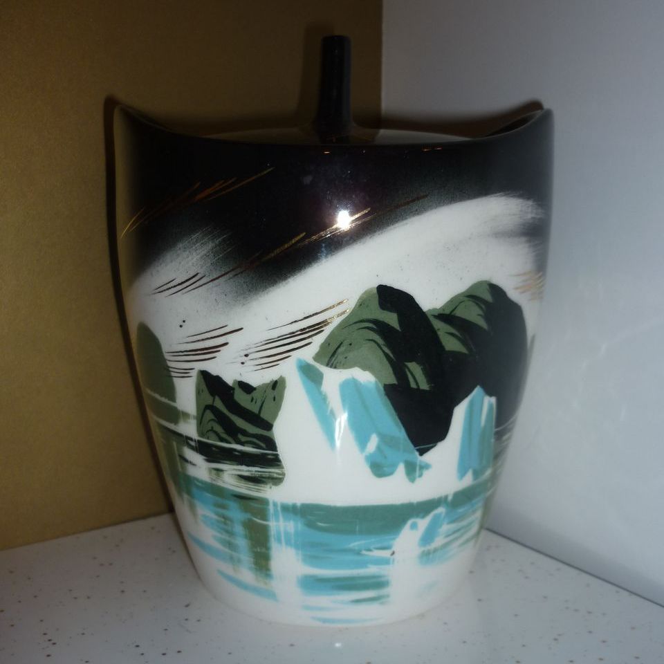 Matthew Adams ~Iceberg or Glacier -Ice Bucket~ Signed & Numbered Mid-Mod - HTF Piece Matthew Adams ~Iceberg or Glacier -Ice Bucket~ Signed & Numbered Mid-Mod - HTF Piece