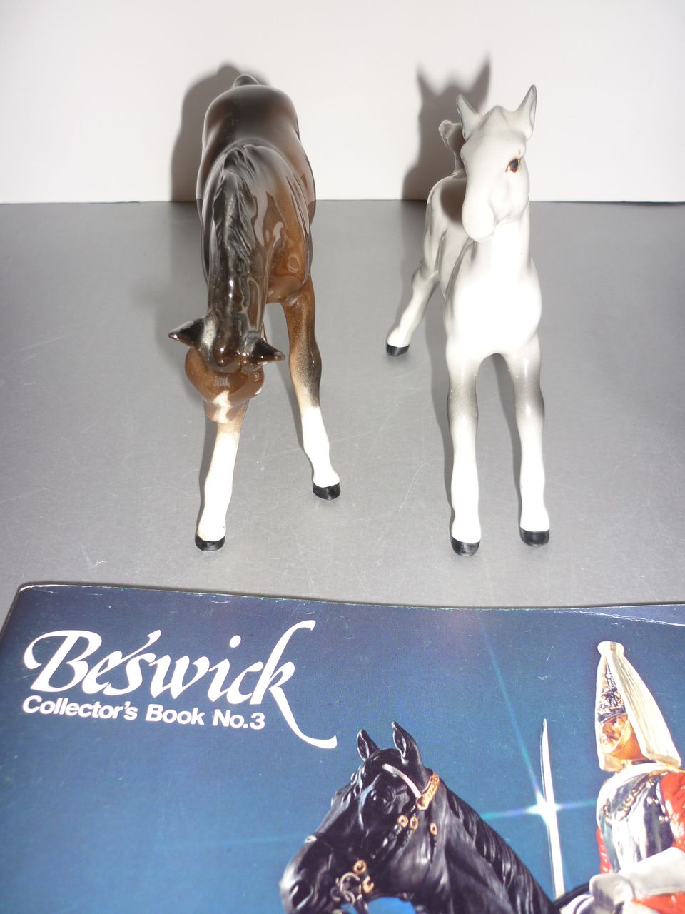 Beswick Lot-Two Foals #836 & #946 With Beswick Collectors Book -No. 3 - 1977 Beswick Lot-Two Foals #836 & #946 With Beswick Collectors Book -No. 3 - 1977