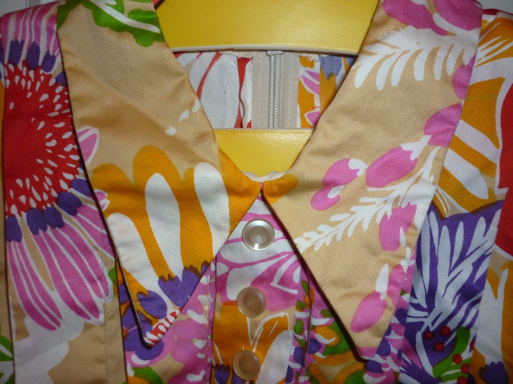 Funky 1960's One Of A Kind Dress - Long Style~Home Made- Boho Chic! Funky 1960's One Of A Kind Dress - Long Style~Home Made- Boho Chic!