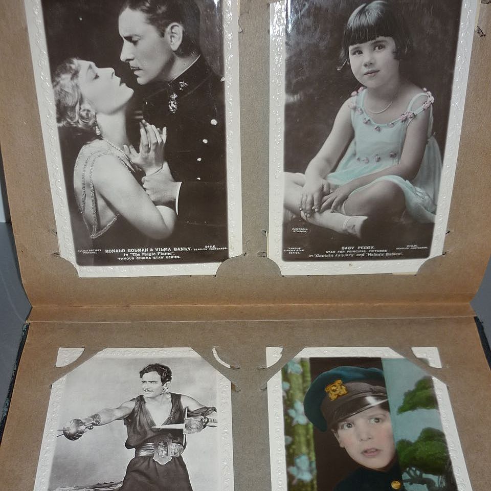 Celebrity Postcard Collection-Silent Film Era, Vaudeville Photos 57 pieces Celebrity Postcard Collection-Silent Film Era, Vaudeville Photos 57 pieces