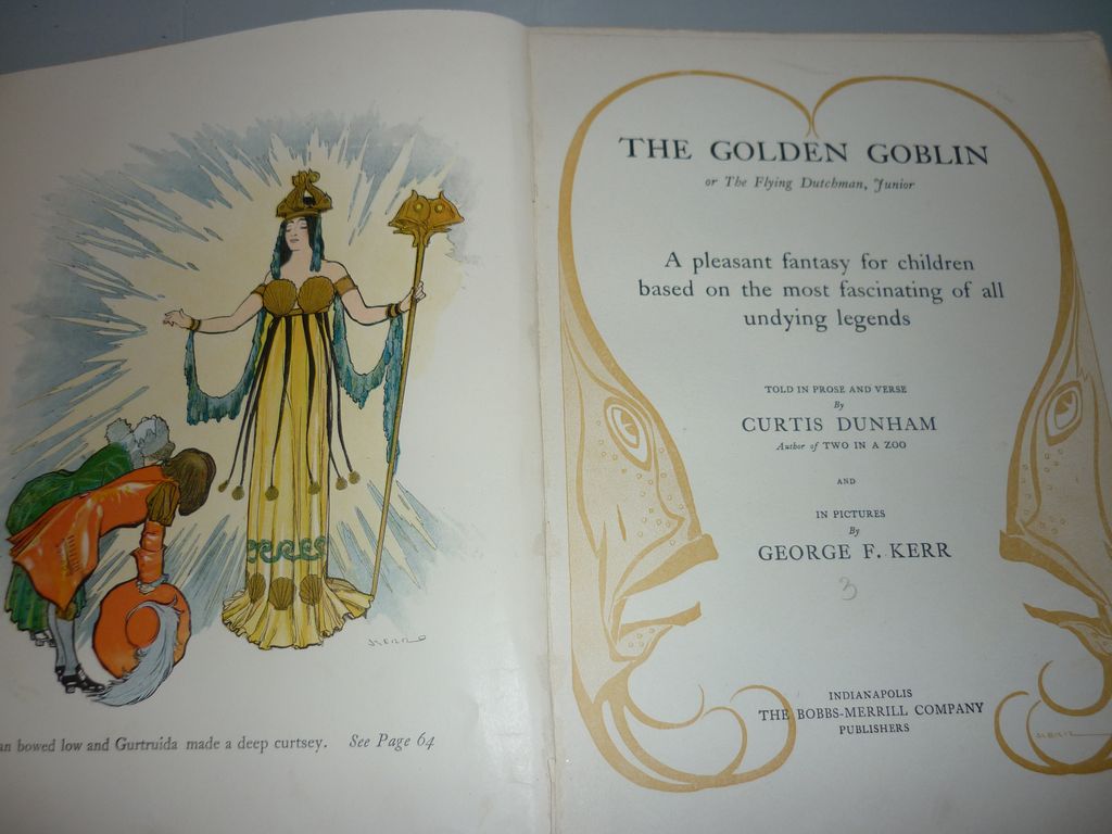 1906 The Golden Goblin Book -Bobbs-Merrill -Hard to Find Edition 1906 The Golden Goblin Book -Bobbs-Merrill -Hard to Find Edition