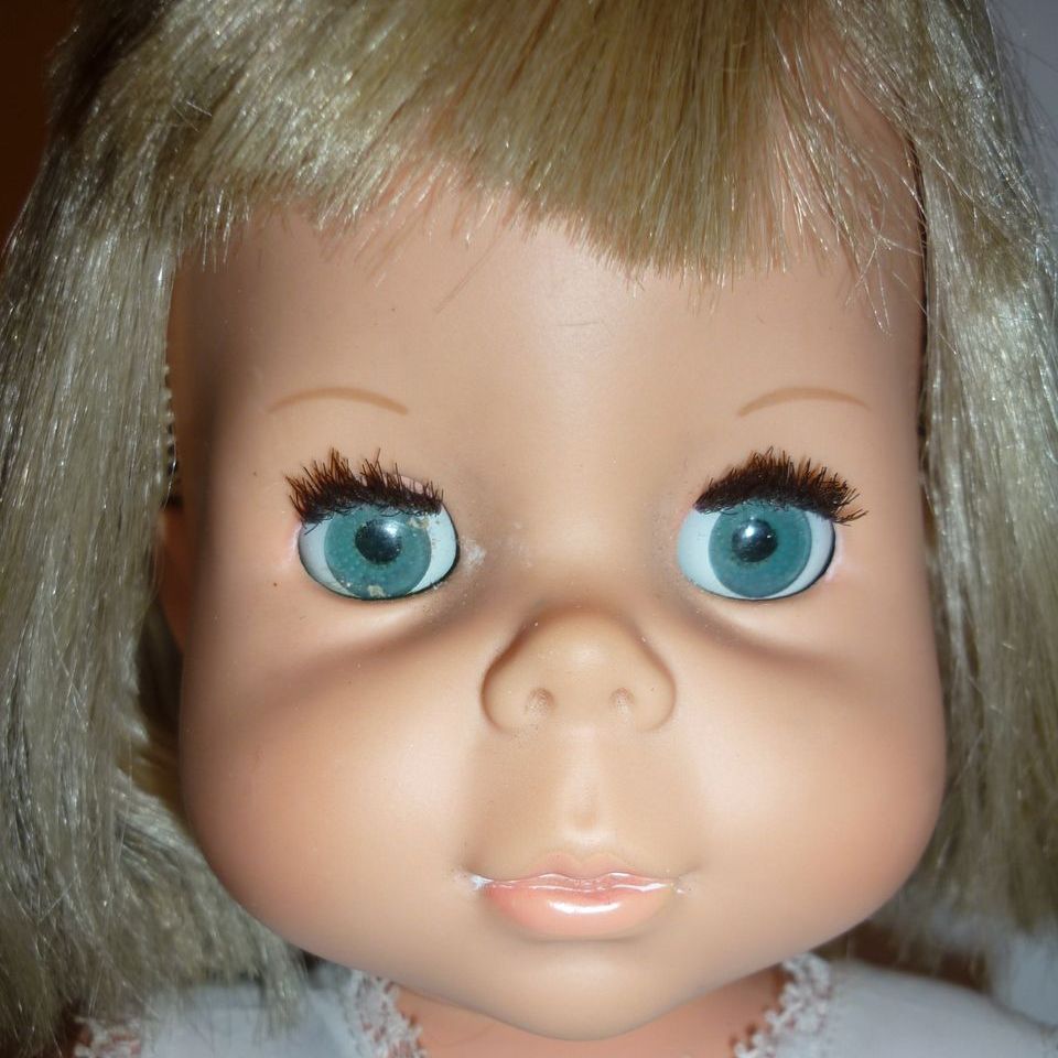 Mattel ~Baby First Step Doll~ from 1960's -Original Dress Mattel ~Baby First Step Doll~ from 1960's -Original Dress