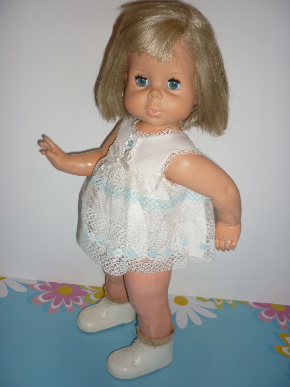 Mattel ~Baby First Step Doll~ from 1960's -Original Dress Mattel ~Baby First Step Doll~ from 1960's -Original Dress