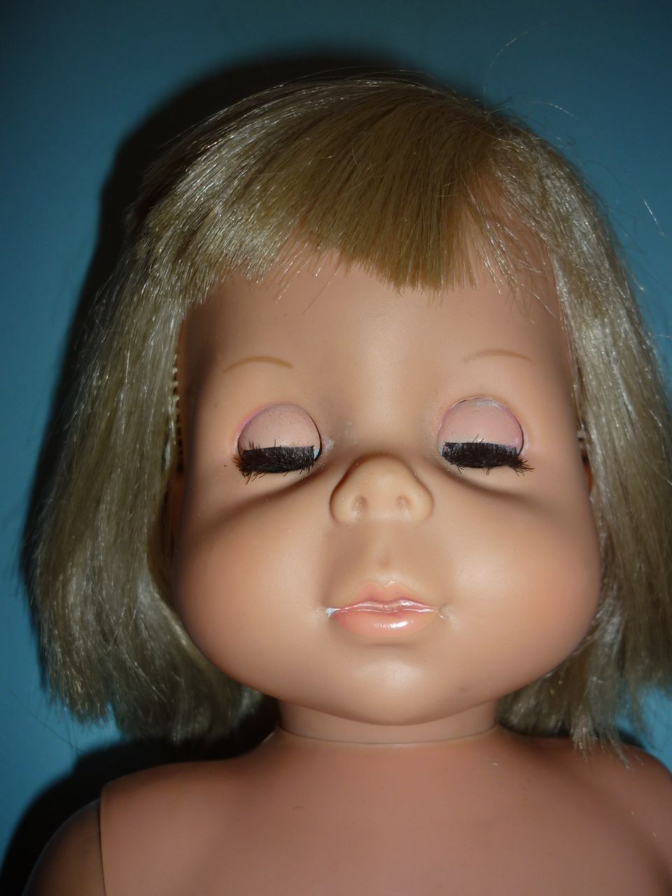 Mattel ~Baby First Step Doll~ from 1960's -Original Dress Mattel ~Baby First Step Doll~ from 1960's -Original Dress