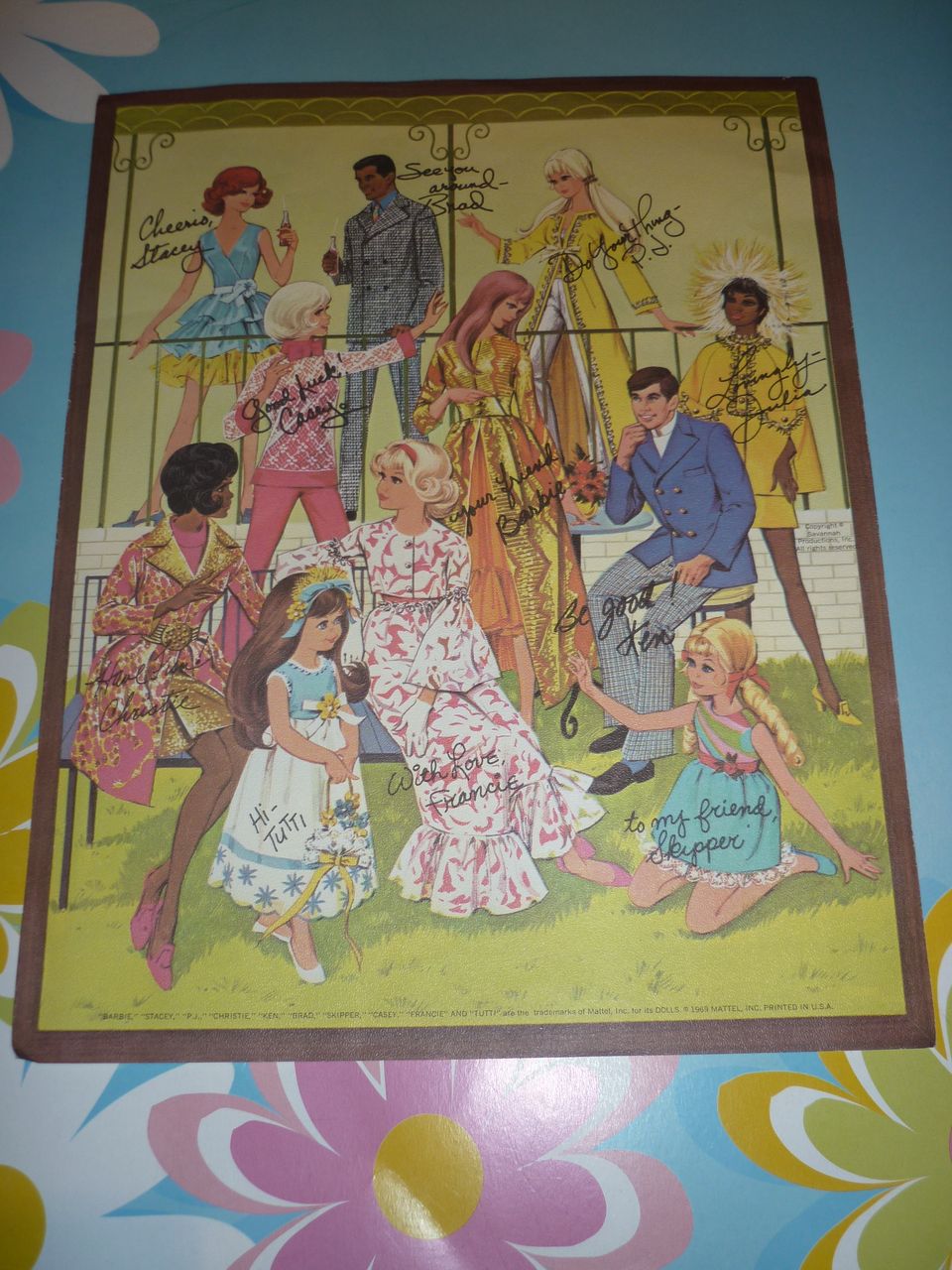 Mattel 1970 Barbie Fan Club Membership Kit with ~Salute To Silver` Mattel 1970 Barbie Fan Club Membership Kit with ~Salute To Silver`