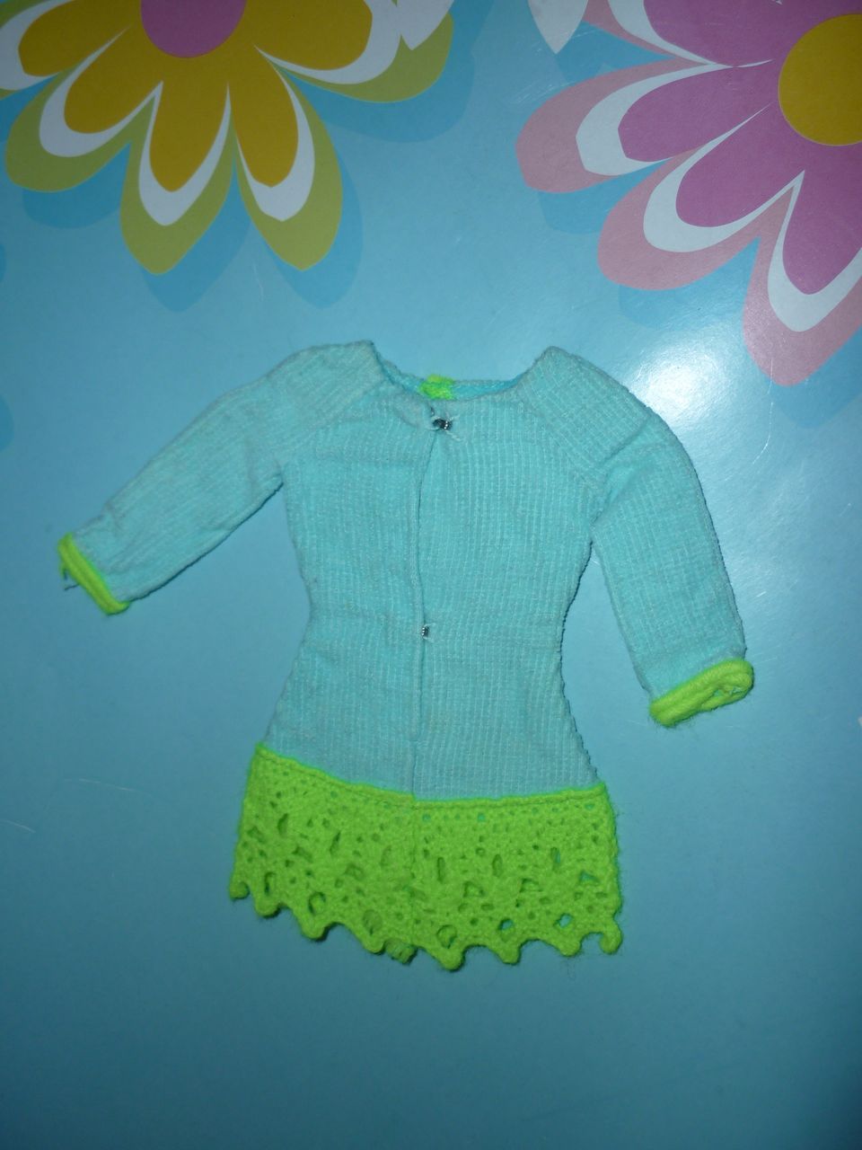 Mattel-Barbie ~Now Wow!! Dress- #1853 From 1968 -Only Mattel-Barbie ~Now Wow!! Dress- #1853 From 1968 -Only