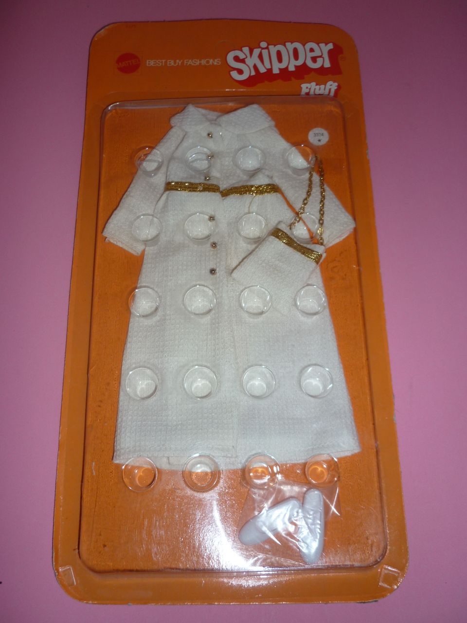 Mattel 1972 Skipper ~Bright N' Sparkling Coat/Purse/Shoes~ NRFP Mattel 1972 Skipper ~Bright N' Sparkling Coat/Purse/Shoes~ NRFP