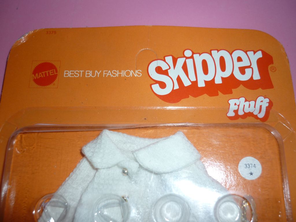 Mattel 1972 Skipper ~Bright N' Sparkling Coat/Purse/Shoes~ NRFP Mattel 1972 Skipper ~Bright N' Sparkling Coat/Purse/Shoes~ NRFP