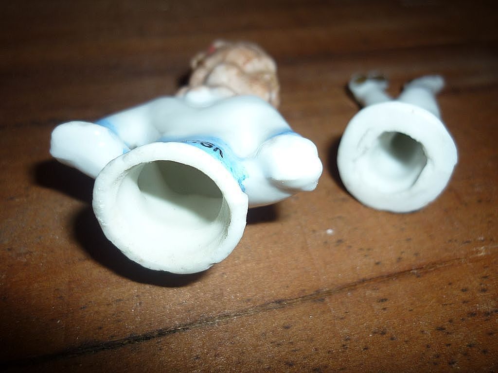 Vintage Half doll and Legs- Pretty Lady, Marked Foreign Vintage Half doll and Legs- Pretty Lady, Marked Foreign