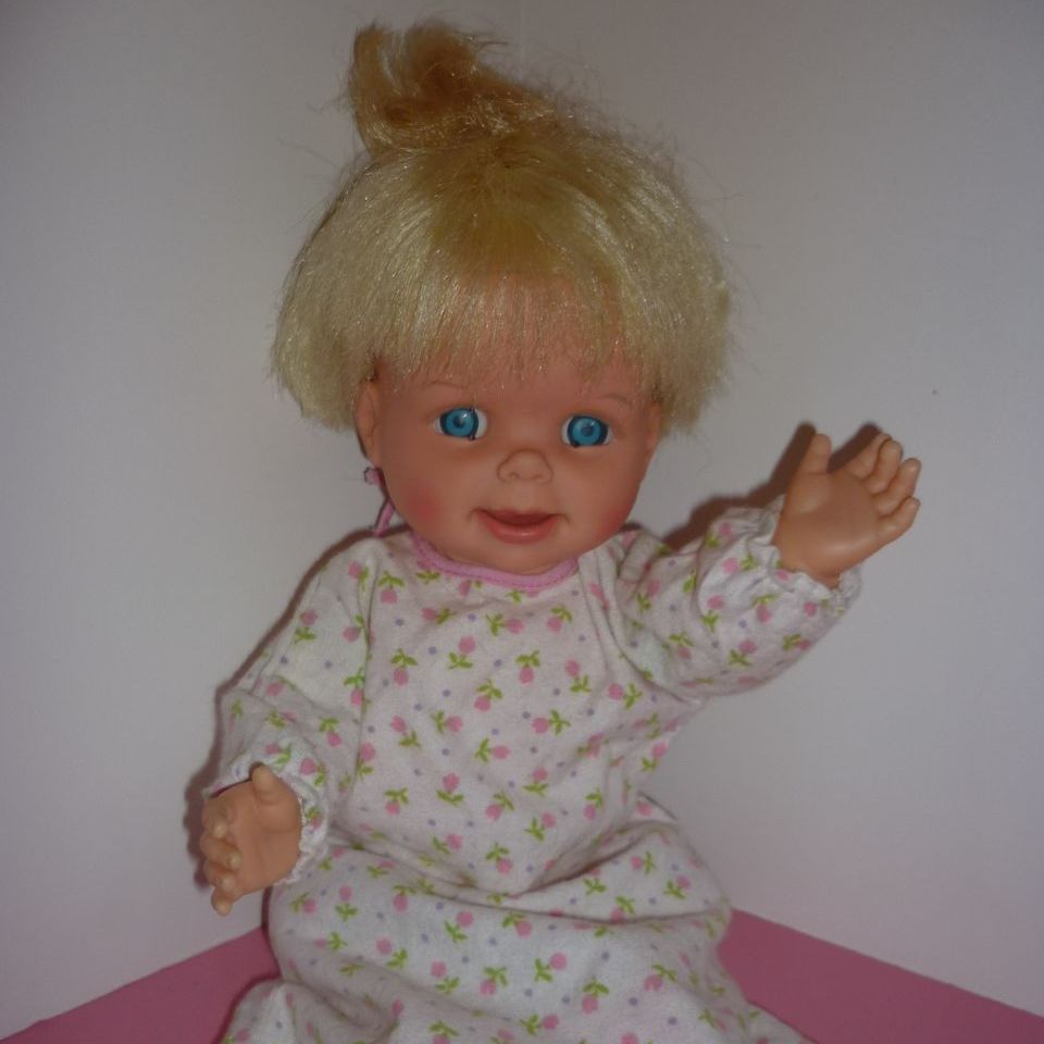 1965 Mattel Baby Smile and Frown Doll -Cute! 13" tall 1965 Mattel Baby Smile and Frown Doll -Cute! 13" tall