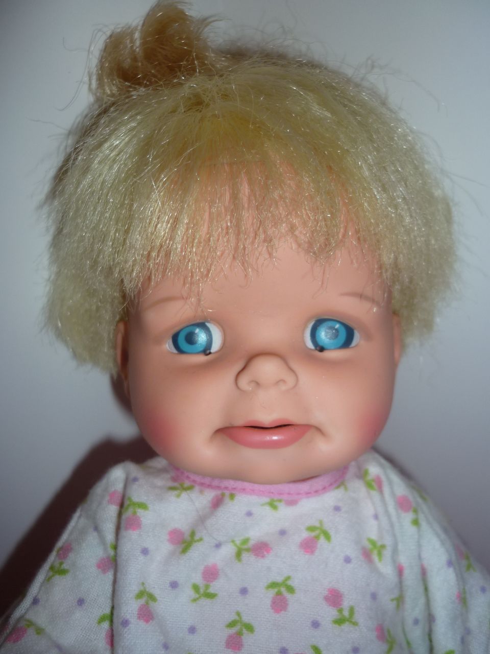 1965 Mattel Baby Smile and Frown Doll -Cute! 13" tall 1965 Mattel Baby Smile and Frown Doll -Cute! 13" tall