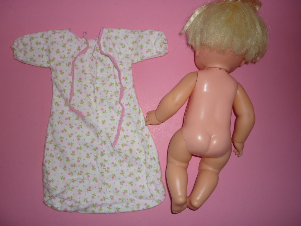 1965 Mattel Baby Smile and Frown Doll -Cute! 13" tall 1965 Mattel Baby Smile and Frown Doll -Cute! 13" tall