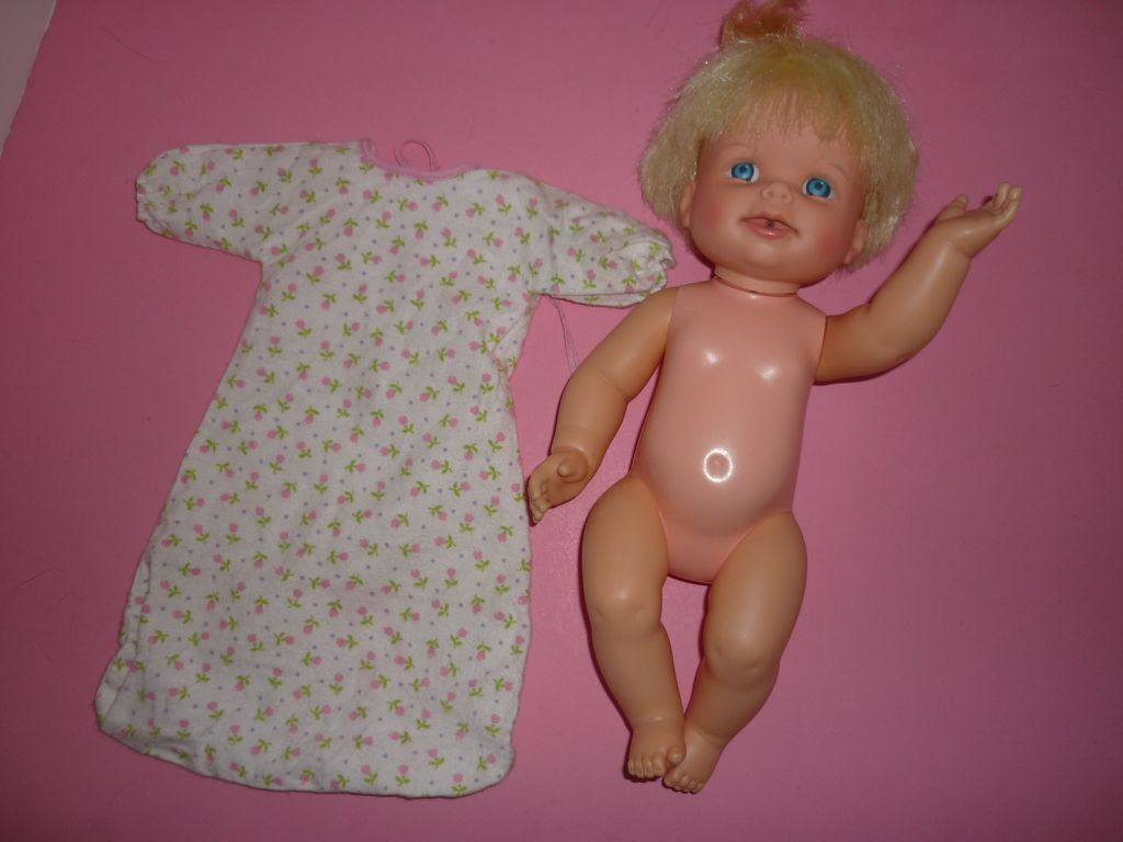 1965 Mattel Baby Smile and Frown Doll -Cute! 13" tall 1965 Mattel Baby Smile and Frown Doll -Cute! 13" tall