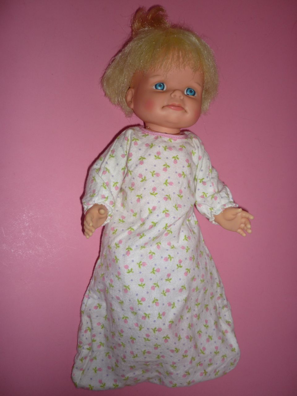1965 Mattel Baby Smile and Frown Doll -Cute! 13" tall 1965 Mattel Baby Smile and Frown Doll -Cute! 13" tall