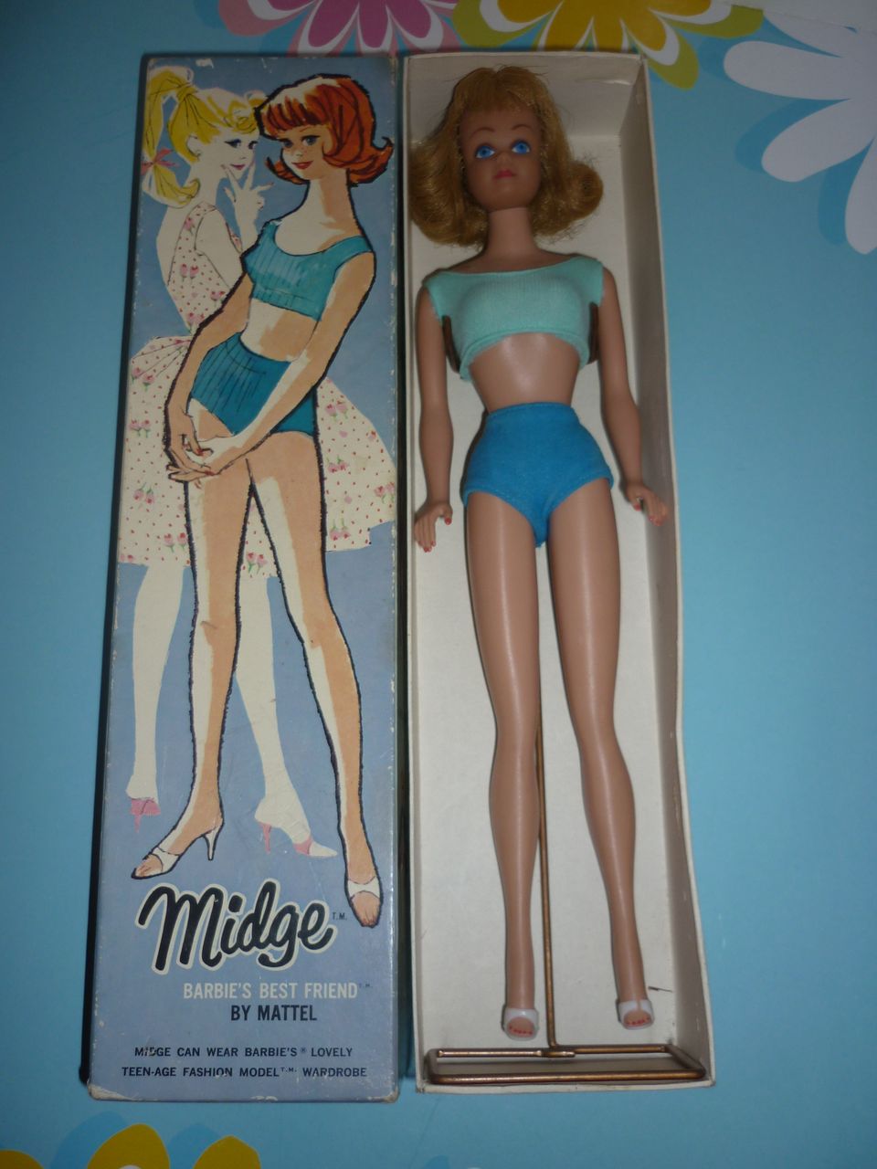 Mattel Midge Doll -#850 Blonde-All Original in Box Mattel Midge Doll -#850 Blonde-All Original in Box