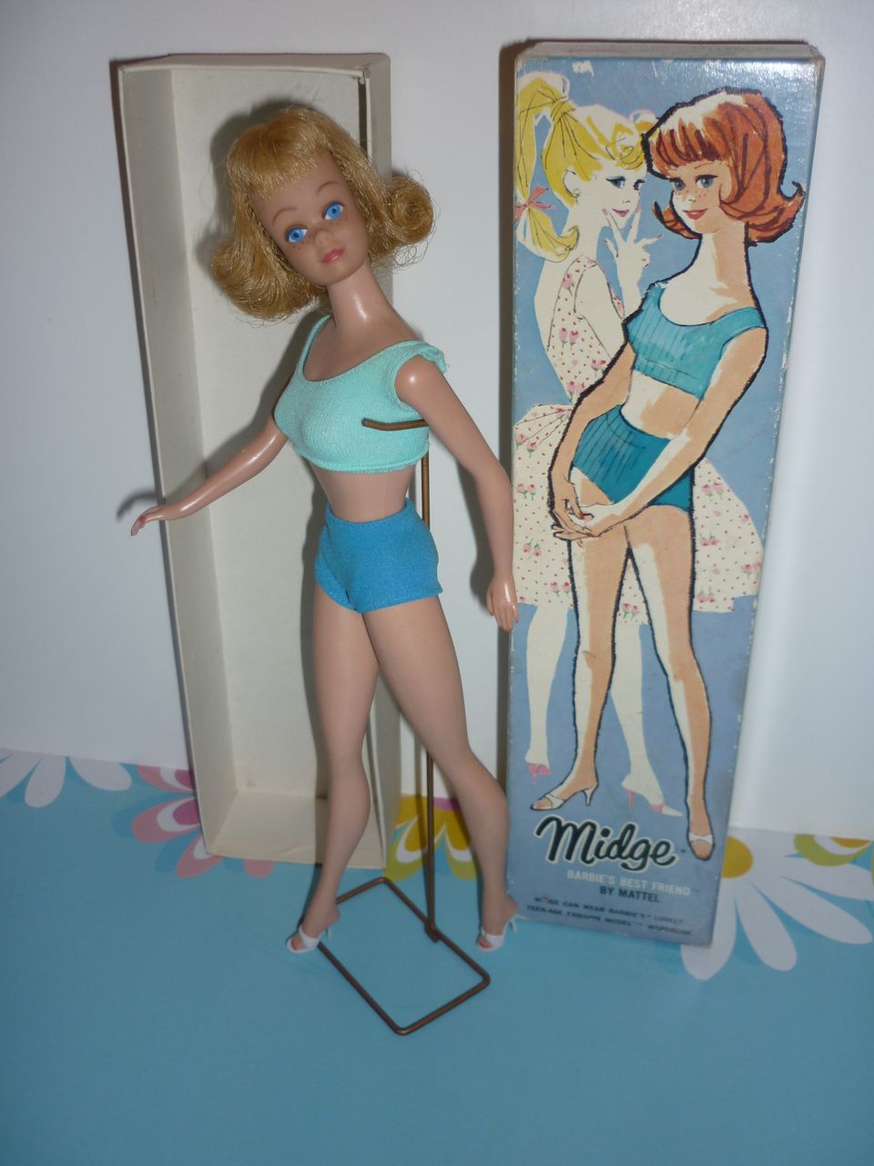 Mattel Midge Doll -#850 Blonde-All Original in Box Mattel Midge Doll -#850 Blonde-All Original in Box