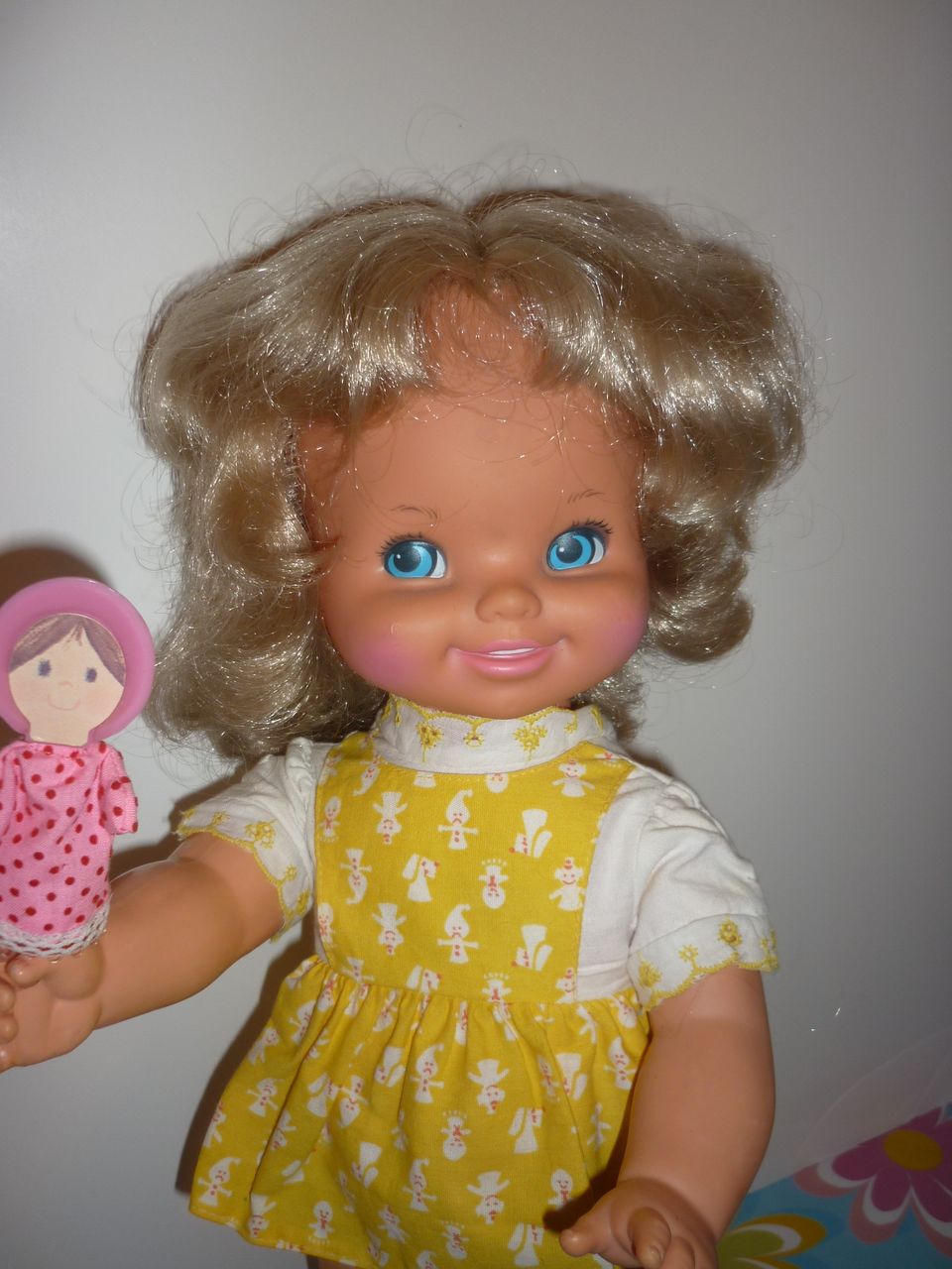 Mattel Peachy and Her Puppets Doll from 1972-Original Clothes + 2 Puppets Mattel Peachy and Her Puppets Doll from 1972-Original Clothes + 2 Puppets
