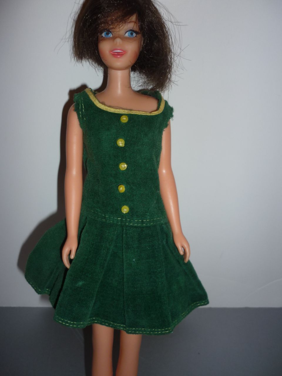 Mattel- Francie's ~ Neat Pleat Dress HTF Pak Dress ~circa 1967 Mattel- Francie's ~ Neat Pleat Dress HTF Pak Dress ~circa 1967