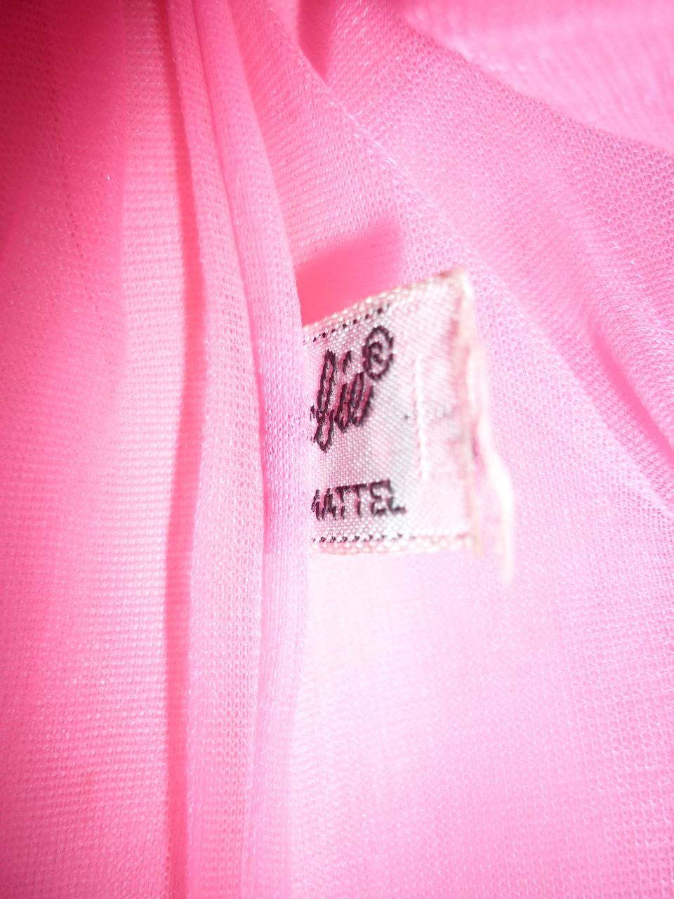 Mattel-Barbie ~Pink Moonbeams~Hot Pink Nightgown & Robe - #1694 From 1967 - 1968 Mattel-Barbie ~Pink Moonbeams~Hot Pink Nightgown & Robe - #1694 From 1967 - 1968