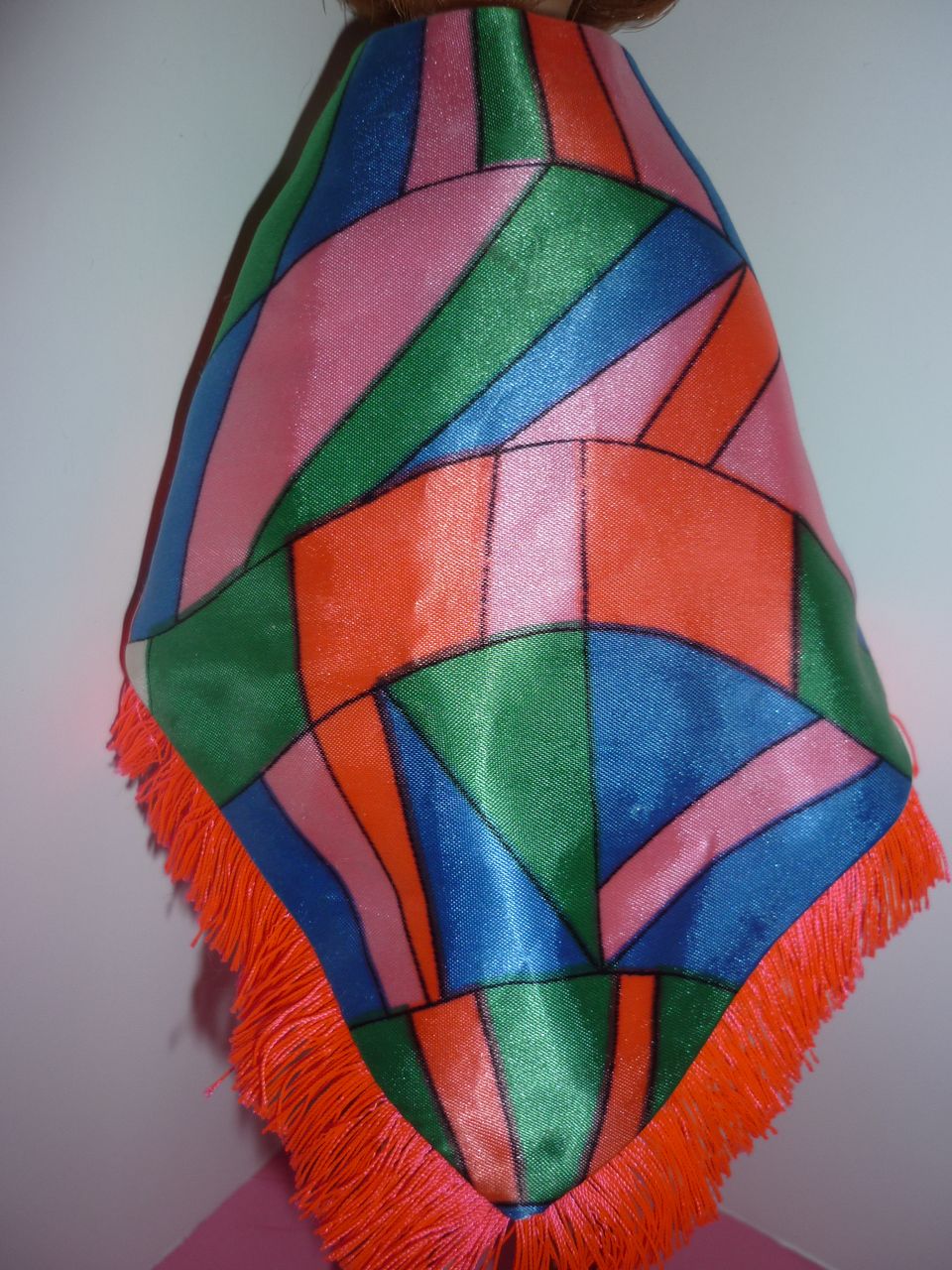 Mattel ~Rainbow Wraps Shawl~ for Barbie -#1798 from 1970 Mattel ~Rainbow Wraps Shawl~ for Barbie -#1798 from 1970