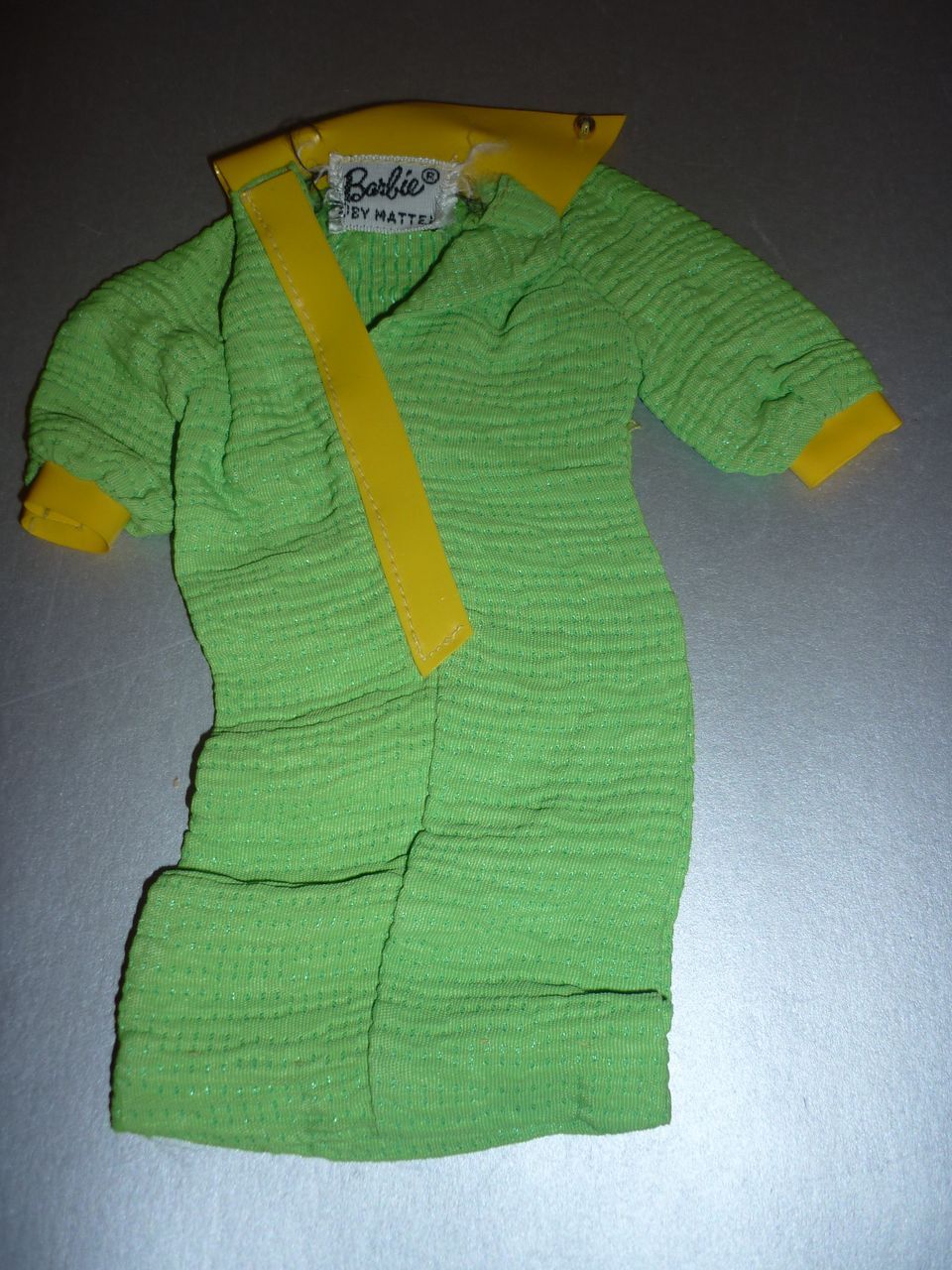 Mattel Barbie ~Snap Dash~ #1824 Dress, Hat, Yellow Squishy Shoes Mattel Barbie ~Snap Dash~ #1824 Dress, Hat, Yellow Squishy Shoes