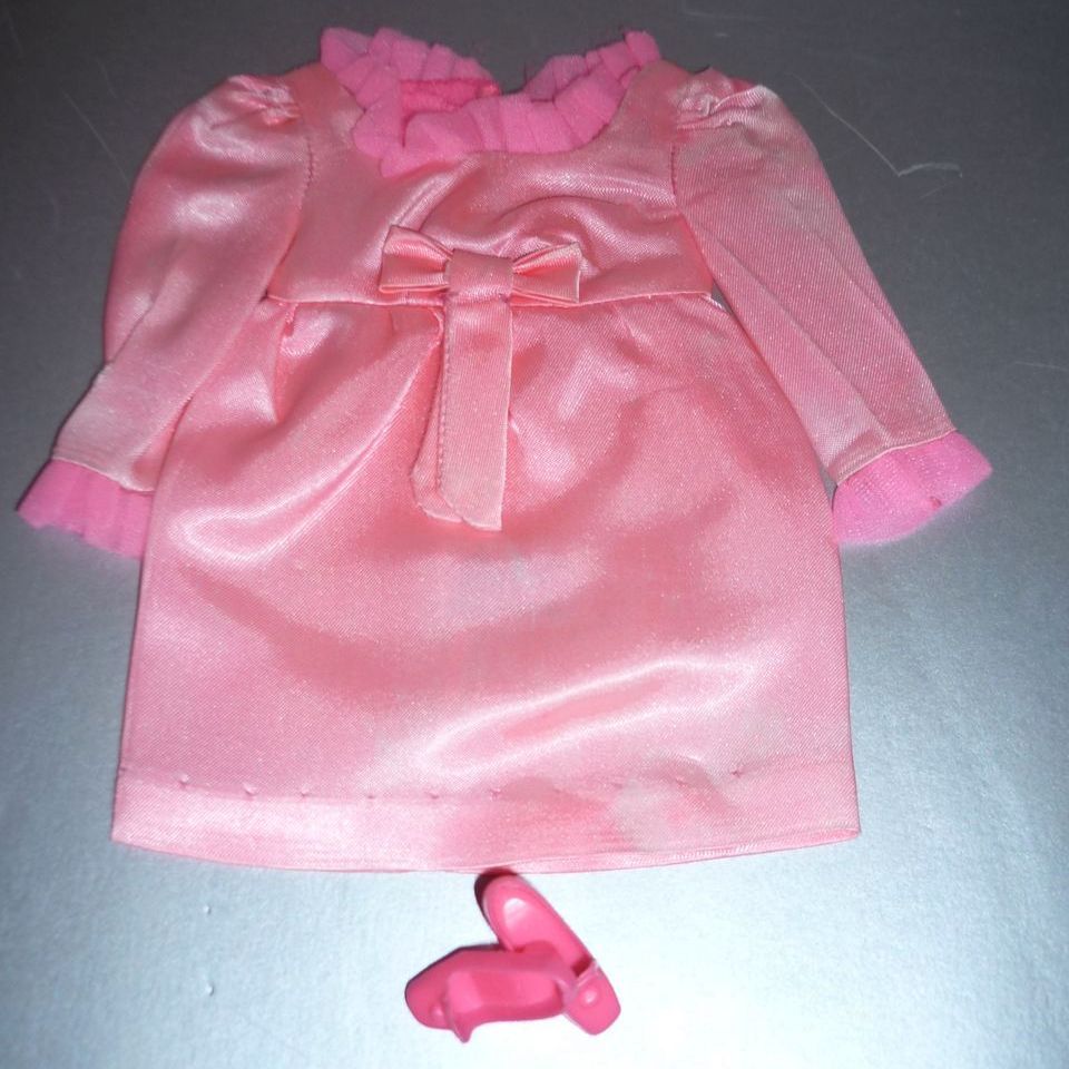 HOLD FOR V. Mattel Barbie ~Little Bow Pink ~Dress & Shoes- #1483 1969-70 HOLD FOR V. Mattel Barbie ~Little Bow Pink ~Dress & Shoes- #1483 1969-70