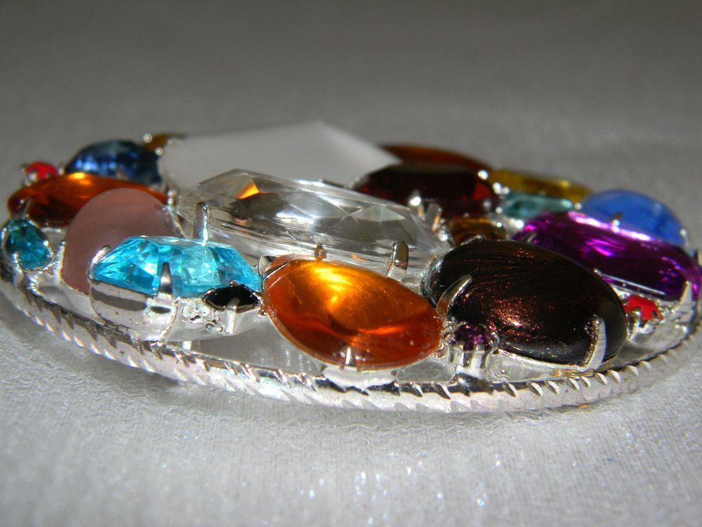 Amazing RARE Huge William DeLillo Brooch EYE CANDY Amazing RARE Huge William DeLillo Brooch EYE CANDY