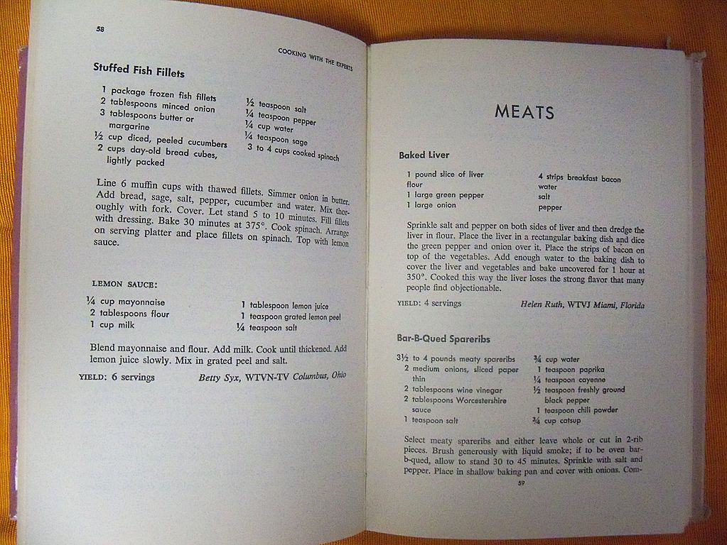 Cooking with the Experts, 1955 Cooking with the Experts, 1955